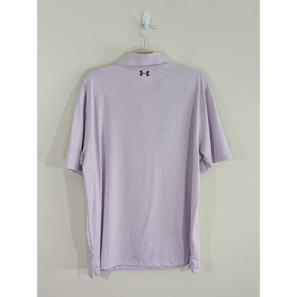 Under Armour MEN'S THE PLAYOFF POLO TECH LAVENDER PURPLE SZ XL GOLF  NEW NWT - Picture 10 of 10